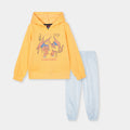 Girls Premium Quality Soft Cotton Graphic Fleece Suit