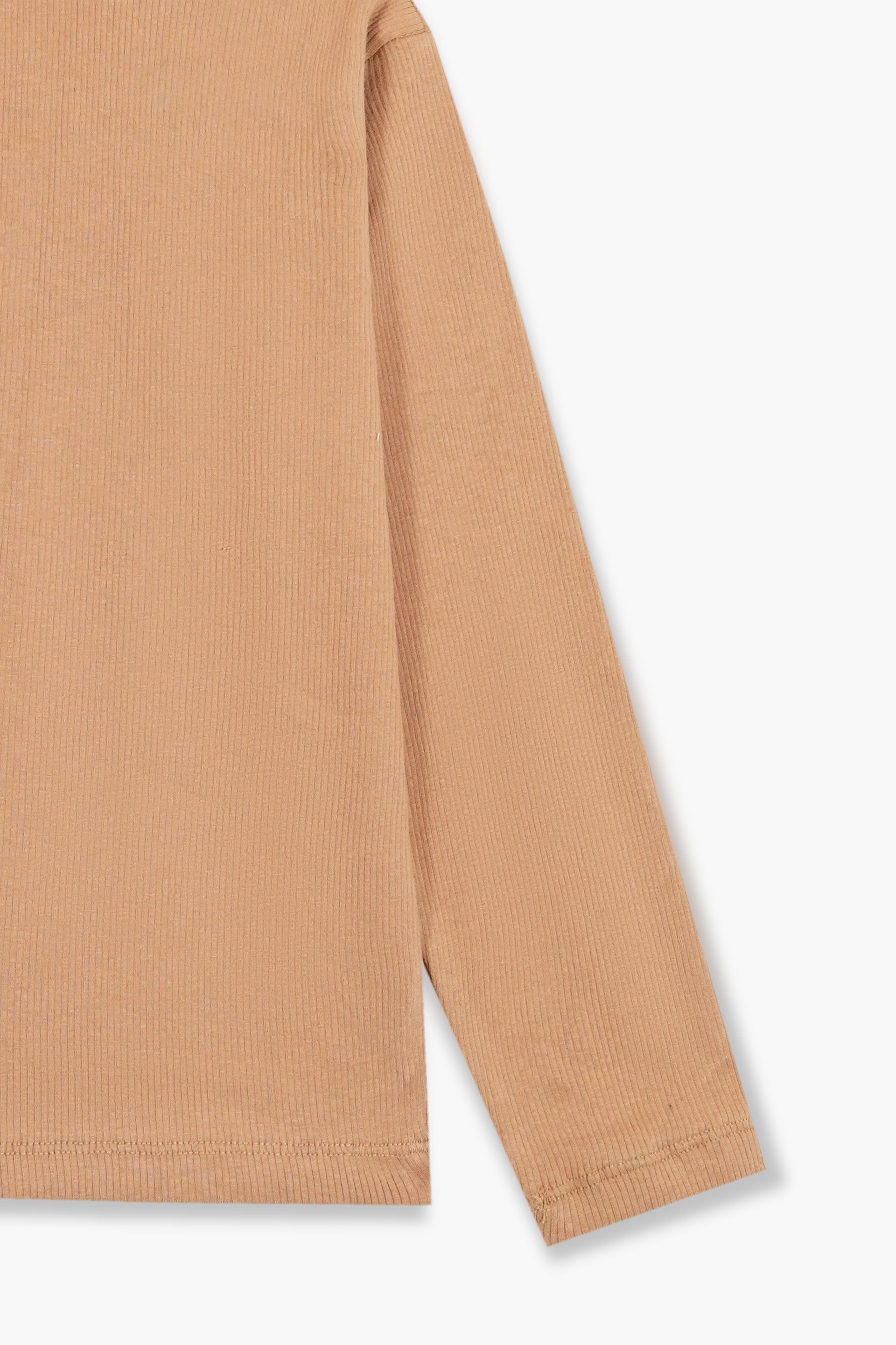 Kids Ribbed High Neck Winter Top – Soft, Warm &amp; Stylish