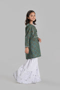 2 Pcs Digital Print Lawn chunri-Green
