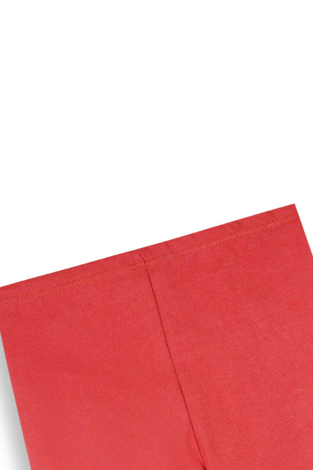 Red Ribbed Lycra Tights for winter | Stretchable & Trendy Fit