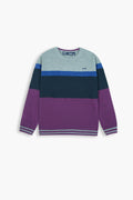 Jeep Multicolor Cotton Sweater – 100% Cotton | Warm & Stylish Winter Wear for Kids (Black & Grey)