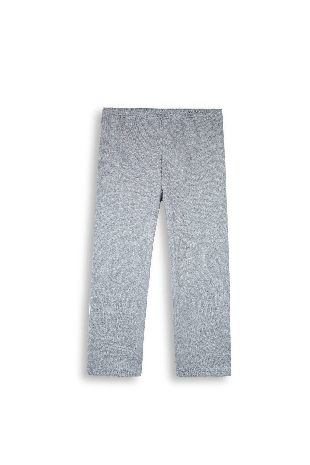 Grey Ribbed Lycra Tights for winter | Stretchable & Trendy Fit