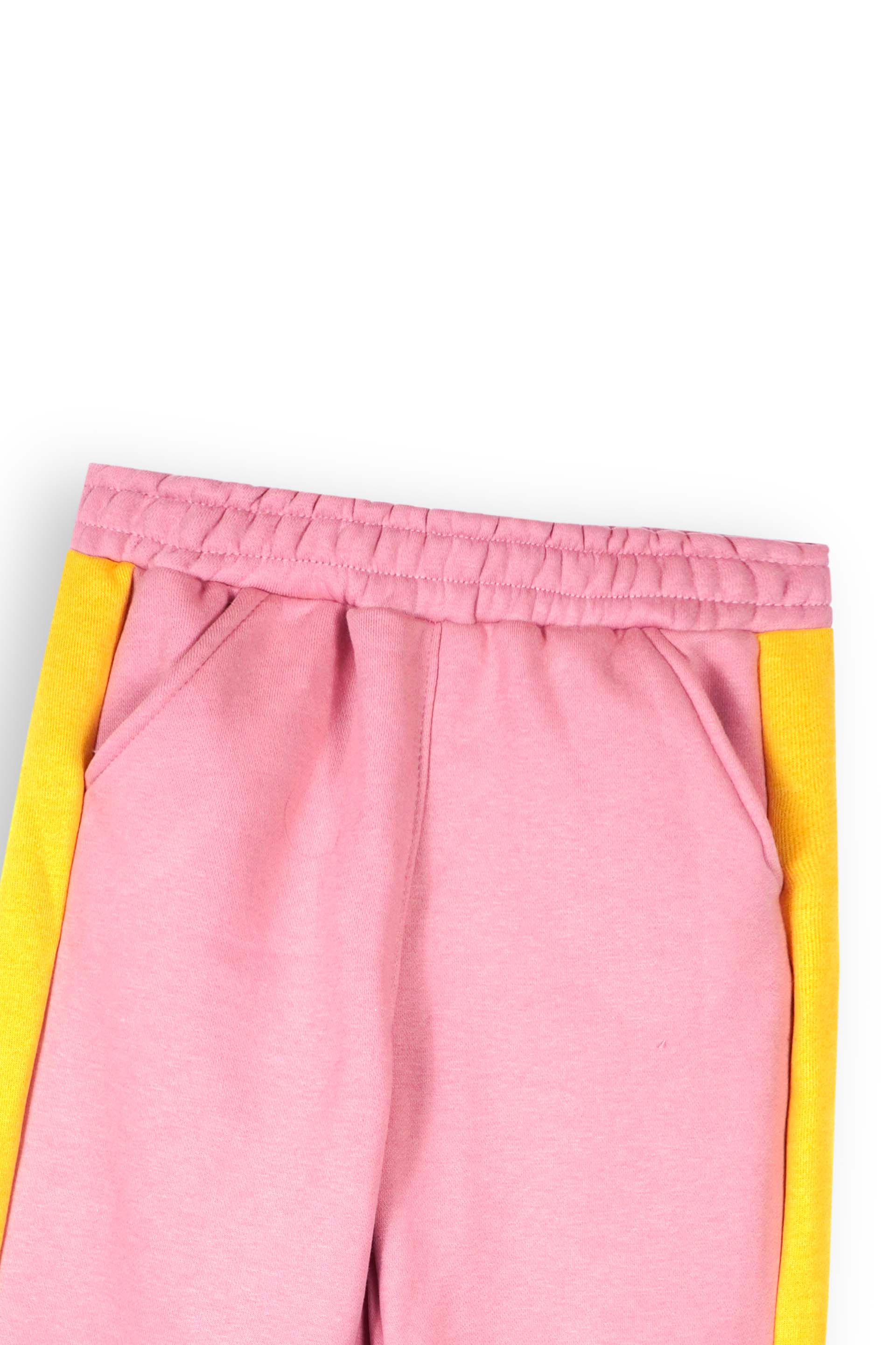 Kids Color Block Hoodie & Jogger Set – 100% Cotton Fleece