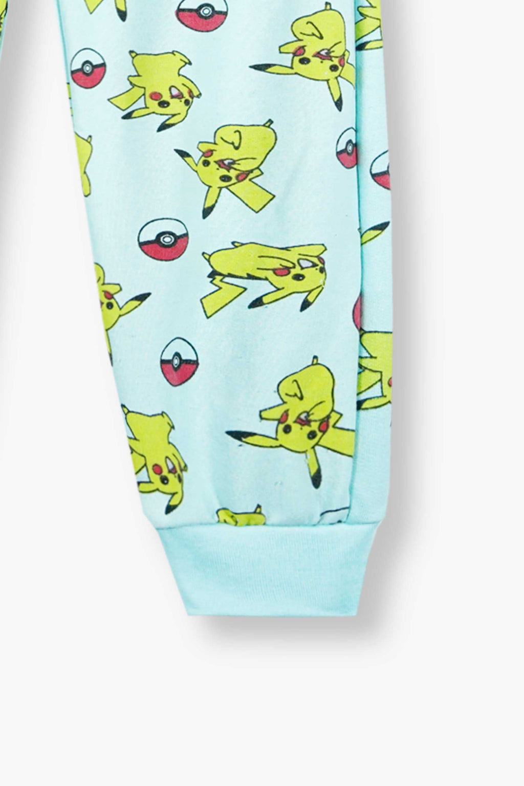 Pikachu Printed Kids Fleece Suit | Warm Winter Tracksuit for Girls