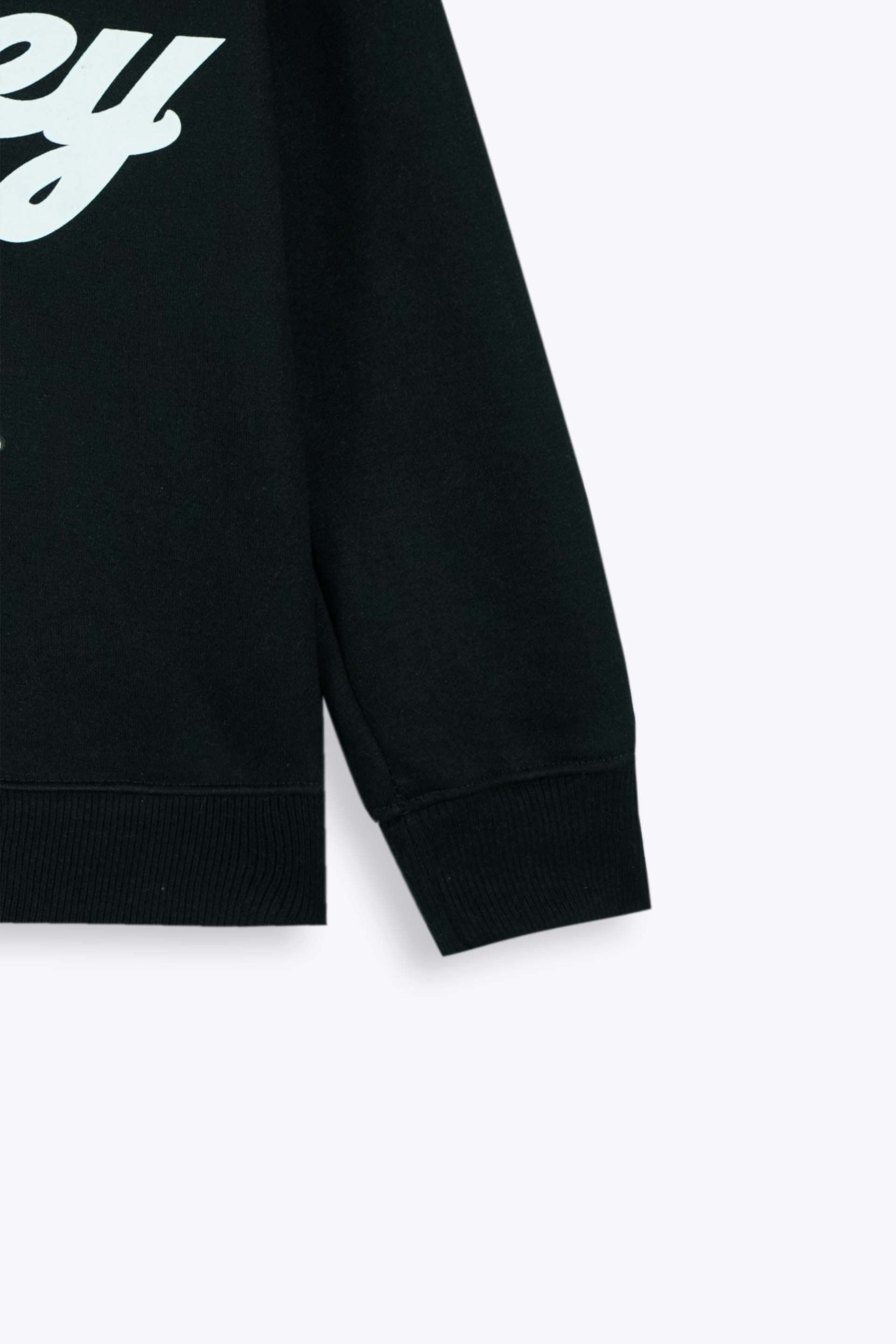 Kids “Bluey” Fleece Tracksuit – Black