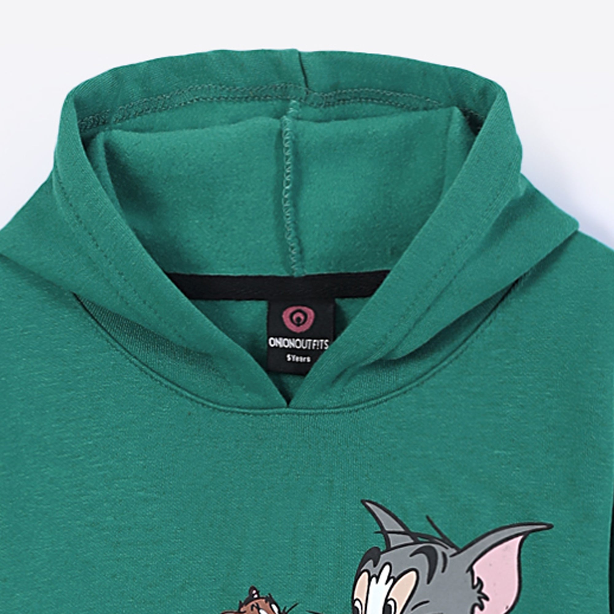 Kids Tom & Jerry Printed Fleece Suit