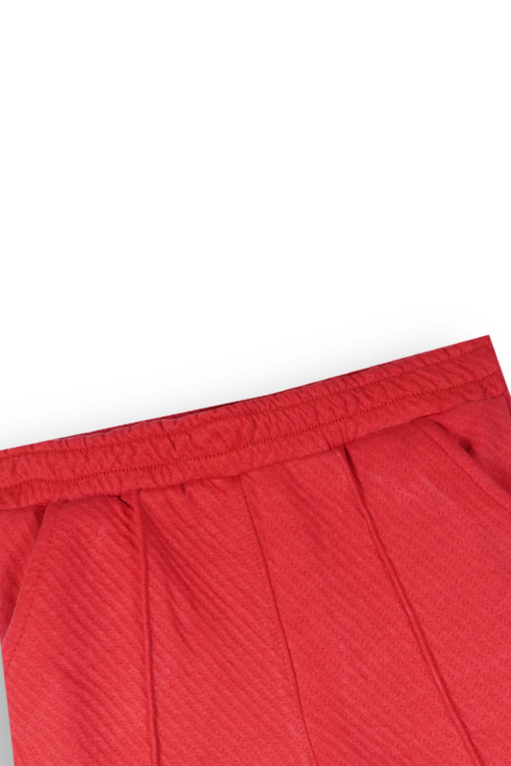 Cherry Red Quilted Ruffle Suit for Girls | Winter 2-Piece Set