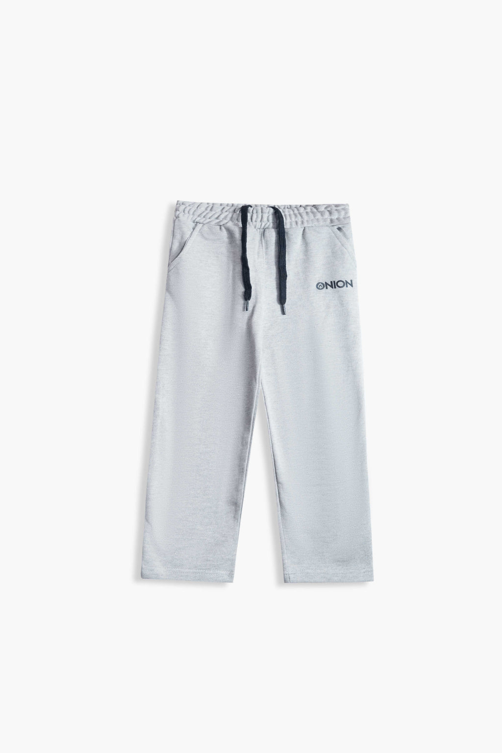 ONION Kids Grey Zipper Tracksuit Set – Jacket & Pants