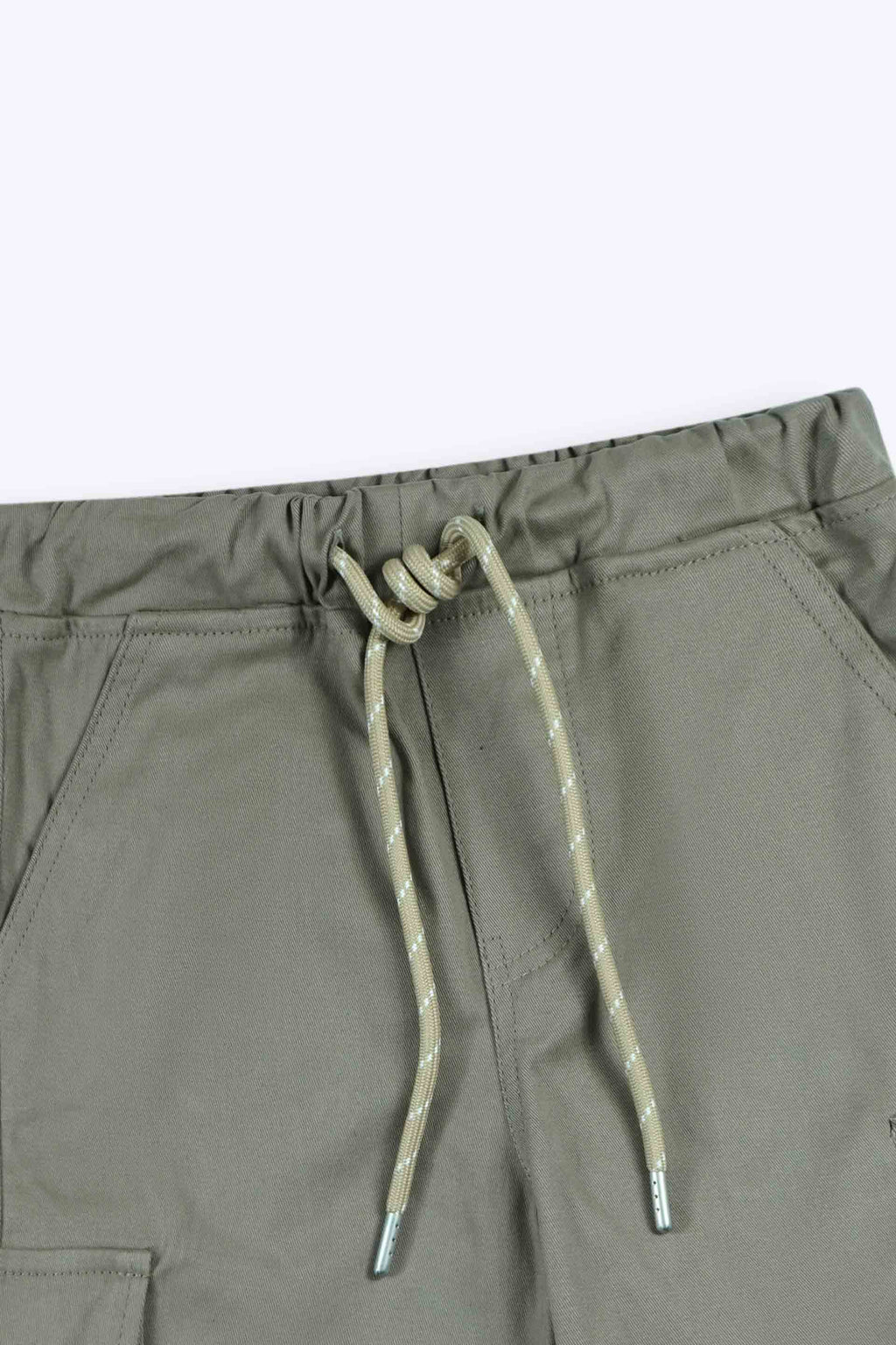 6 Pockets cotton Cargo Shorts gray