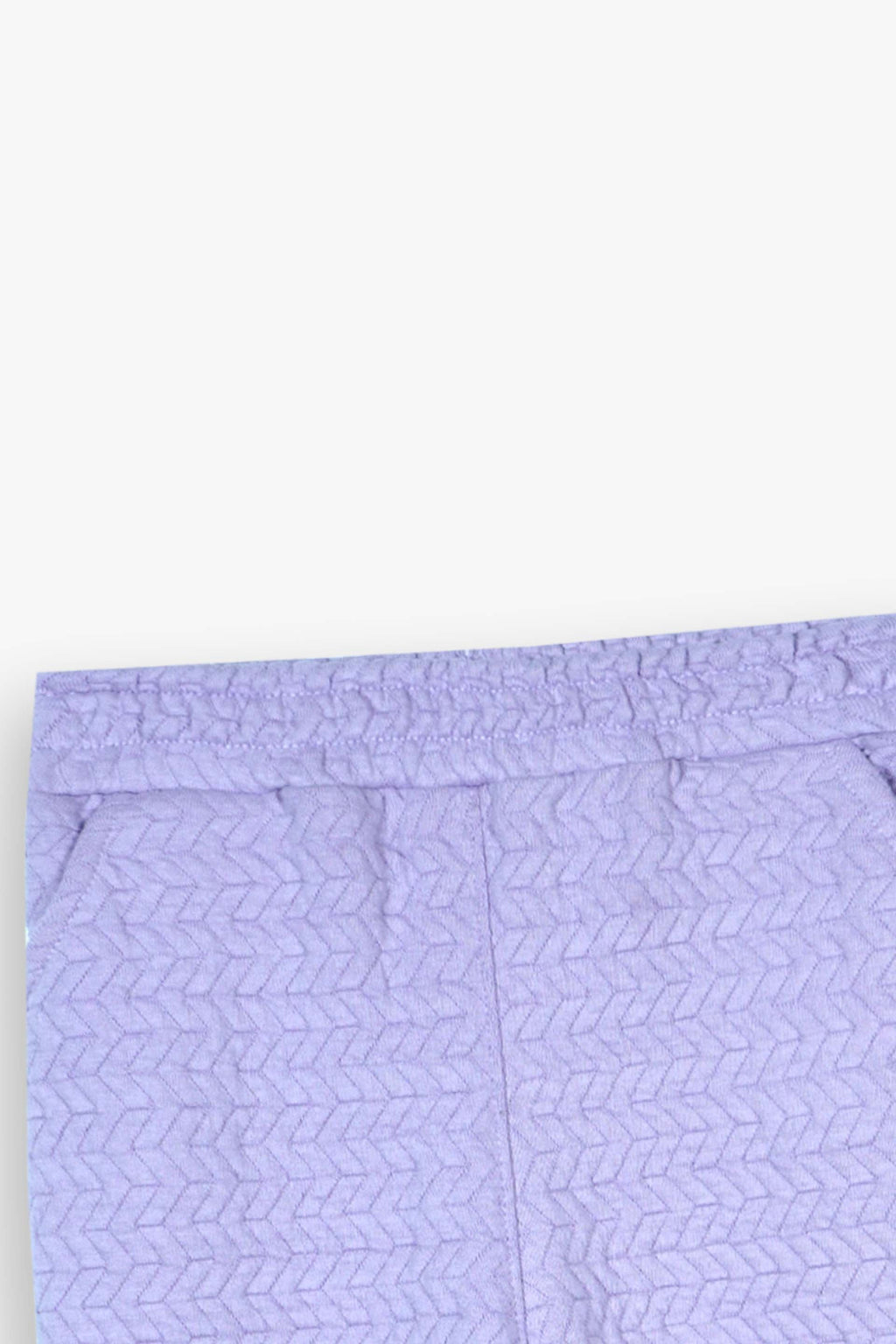 Kids Quilted Lilac Tracksuit | 2-Piece Hoodie & Jogger Set | Winter Cotton Outfit