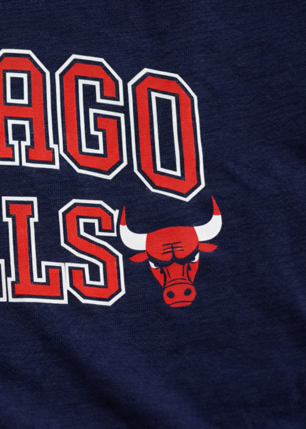Kids Chicago Bulls Navy Co-ord Set – Graphic T-Shirt & Jogger Pants
