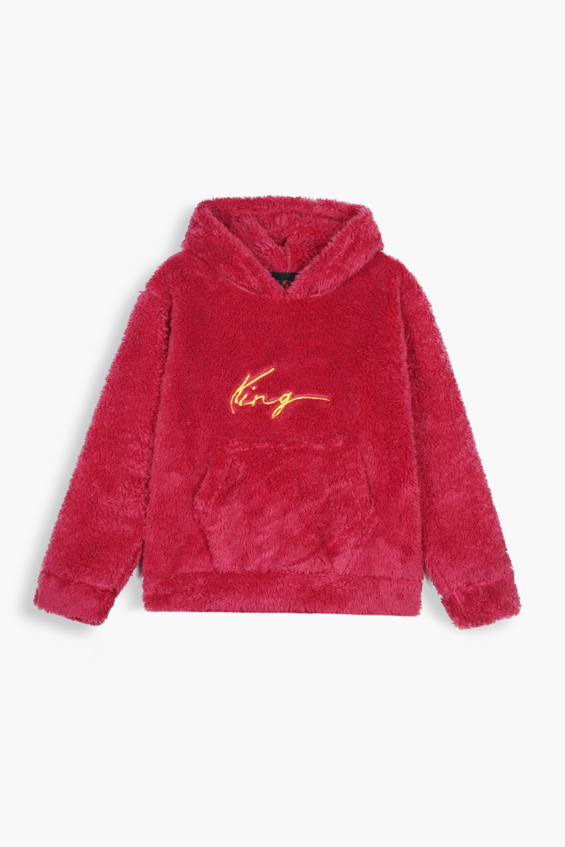 Kids "KING" Fur Hoodie – Ultra Soft Winter Wear