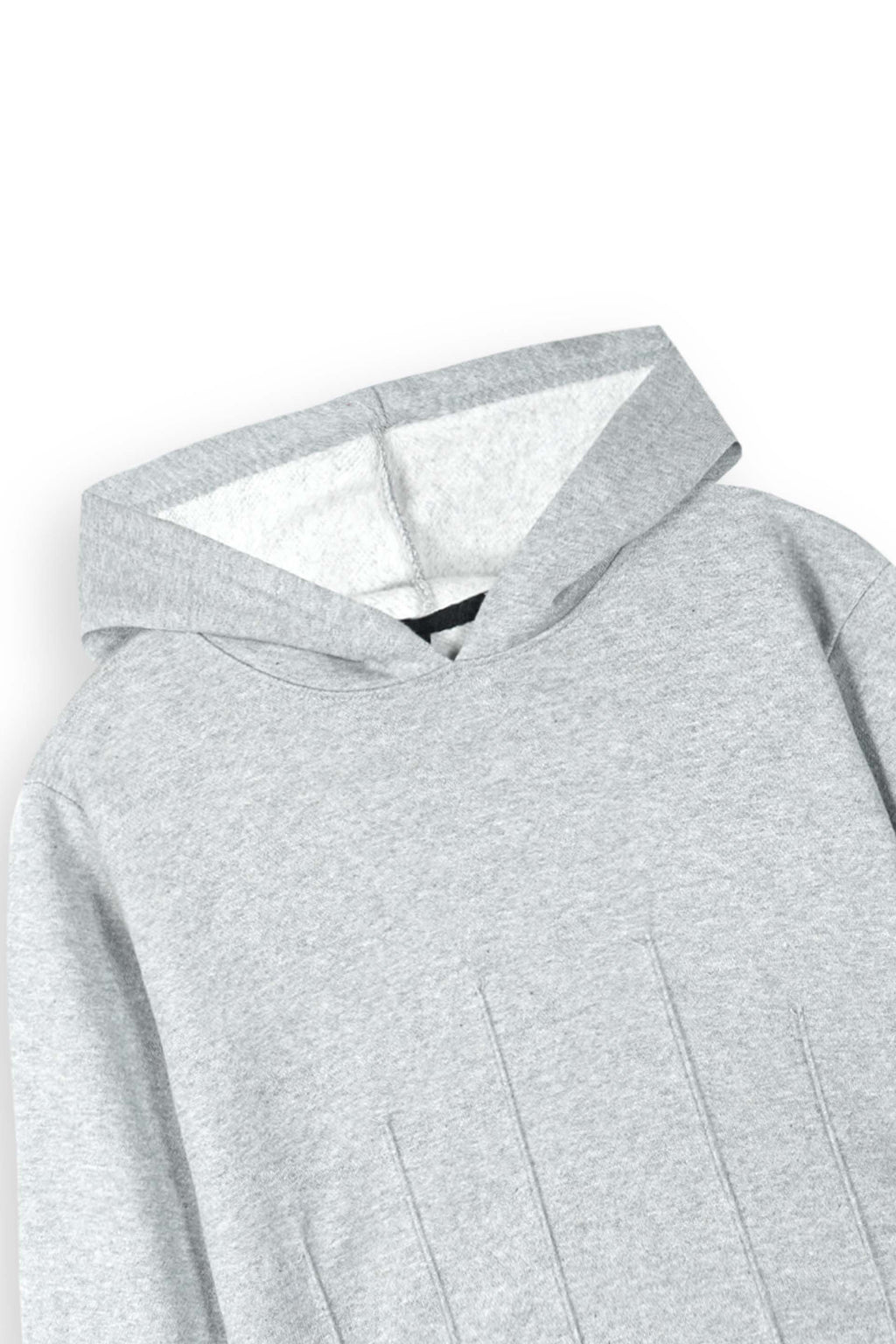Light Grey Fleece Hoodie Suit for Kids | Cozy Winter 2-Piece Set