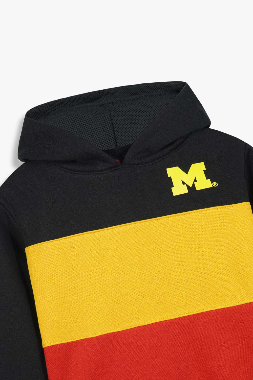 Kids Color-Block Fleece Hoodie – multi