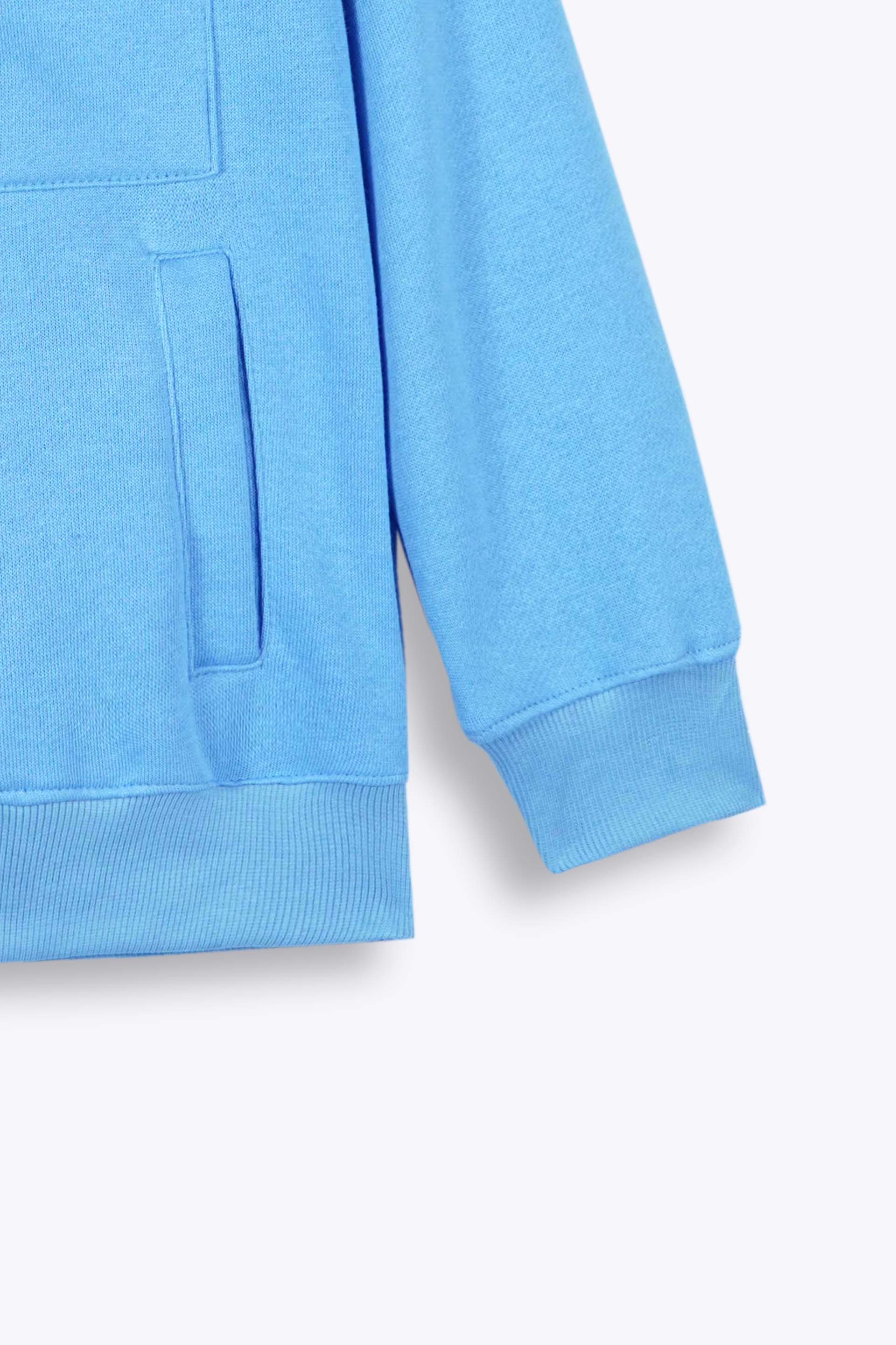 kids Utility Fleece Tracksuit – Sky Blue