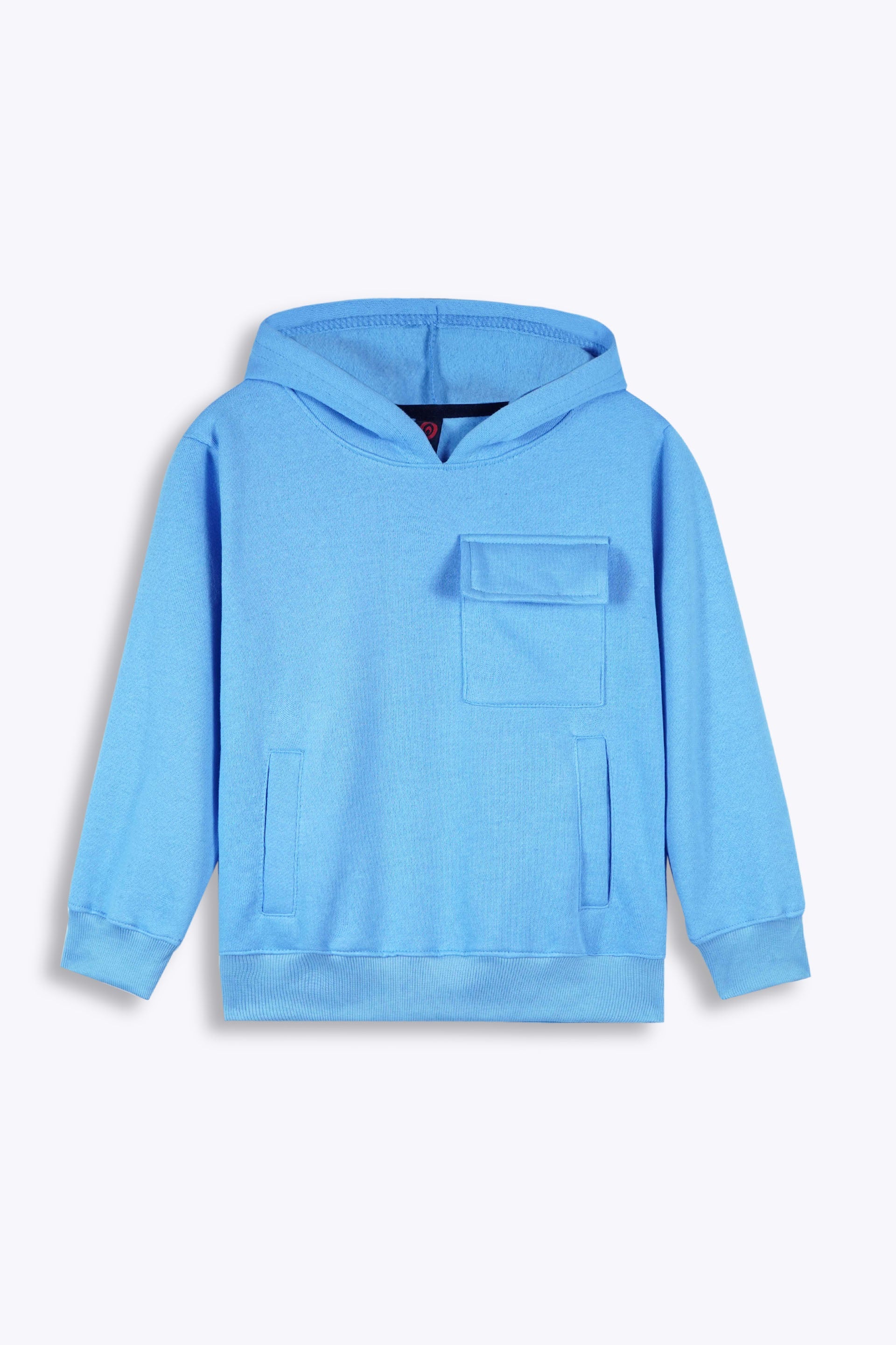 kids Utility Fleece Tracksuit – Sky Blue