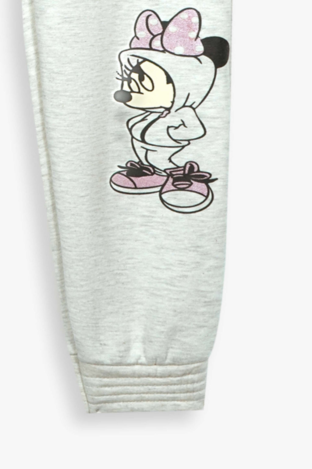 Minnie Mouse Kids Tracksuit | 2-Piece Cotton Fleece Sweatshirt & Joggers Set | Winter Wear