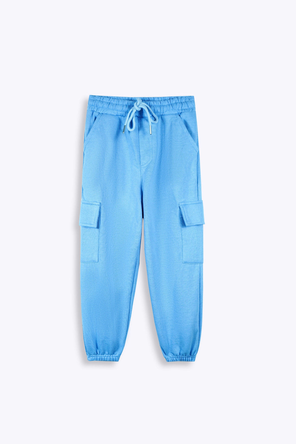 kids Utility Fleece Tracksuit – Sky Blue