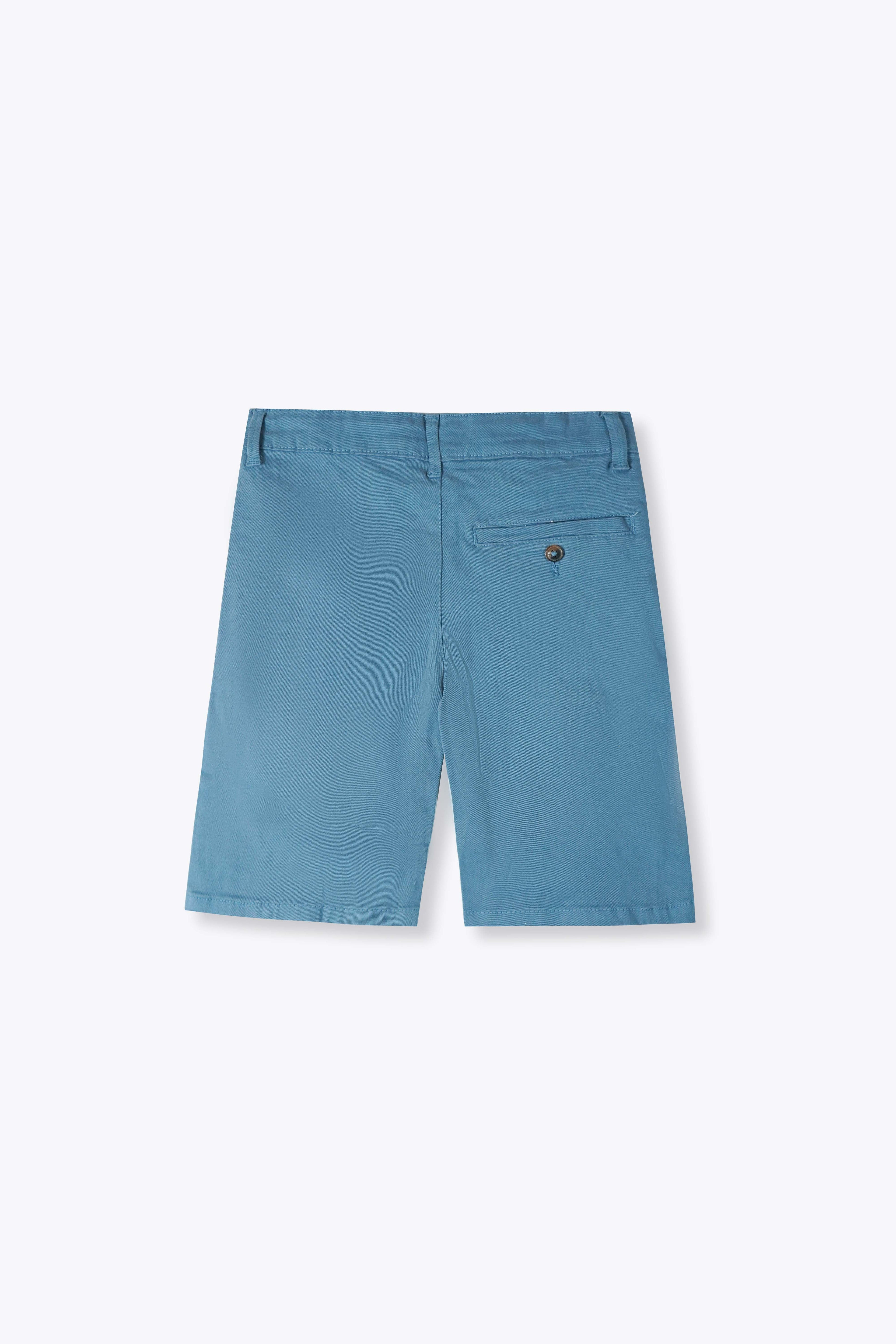 Kid's Cotton Zink Short With Adjuster