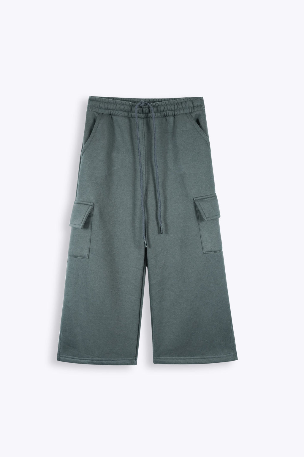 Kids “Stitch” Fleece Tracksuit – Charcoal Grey