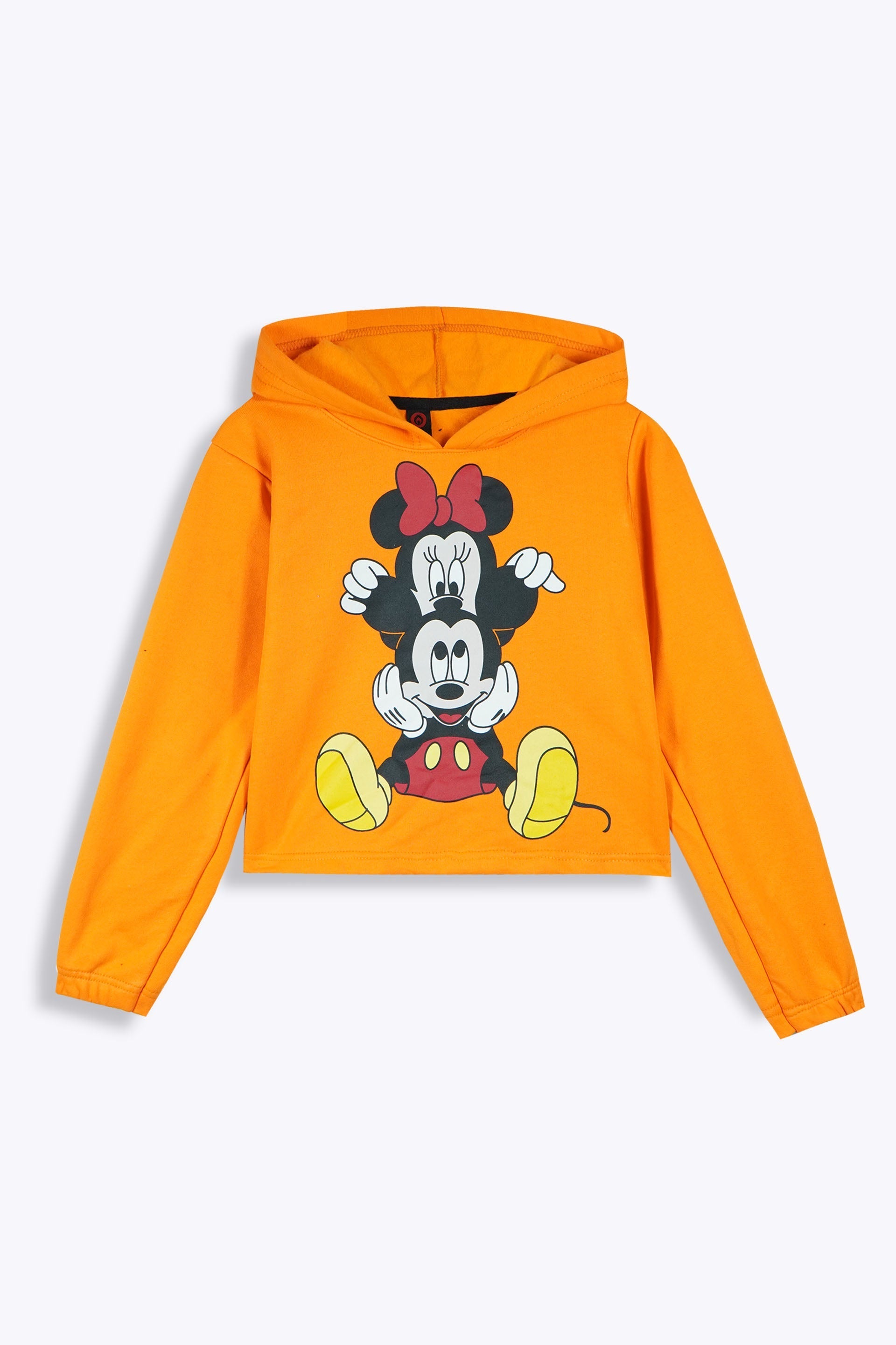 Kids Mickey & Minnie Fleece co Ord sets - Orange & Black