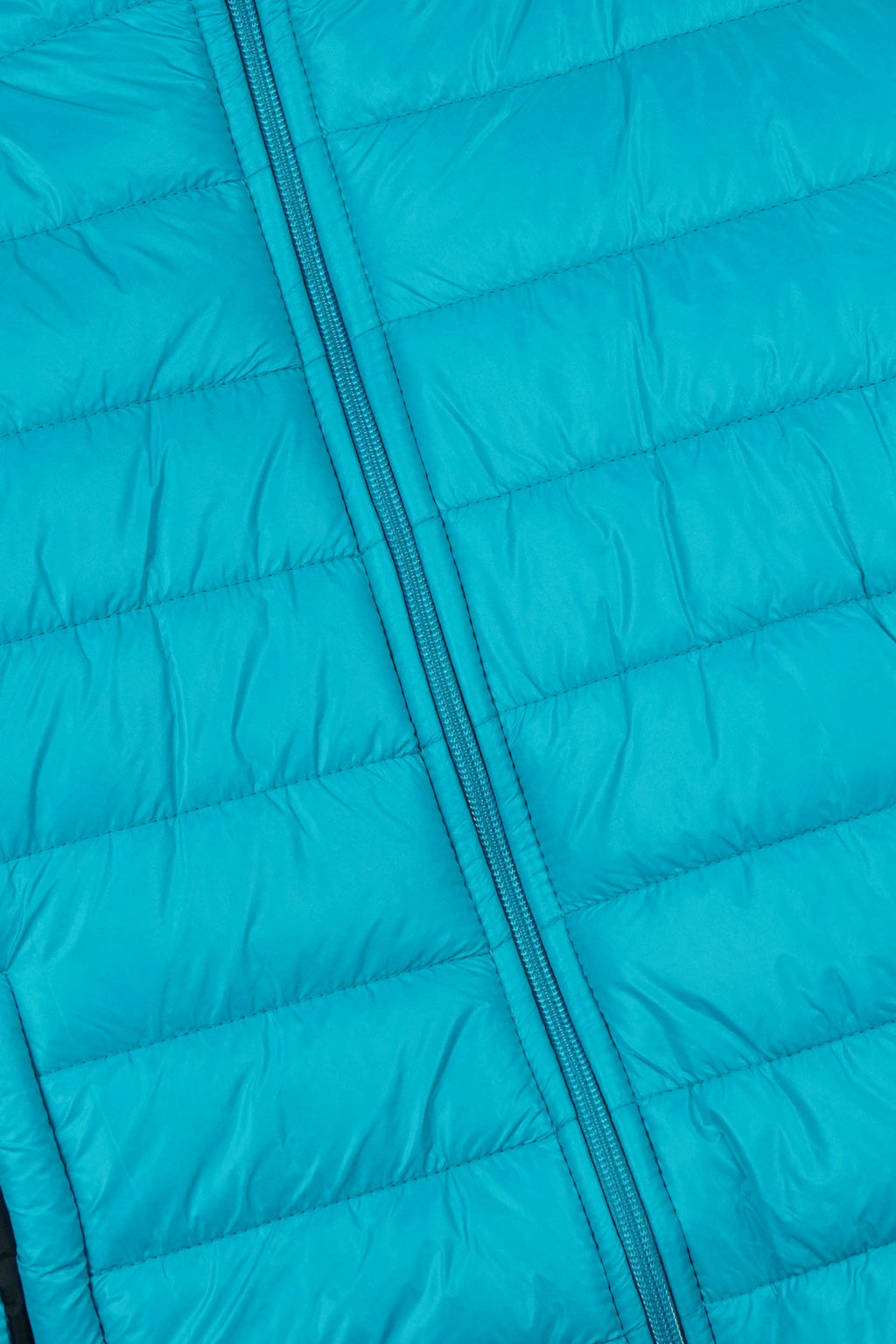 Kids Turquoise Puffer Jacket | Lightweight Hooded Winter Coat | Warm & Cozy Outerwear