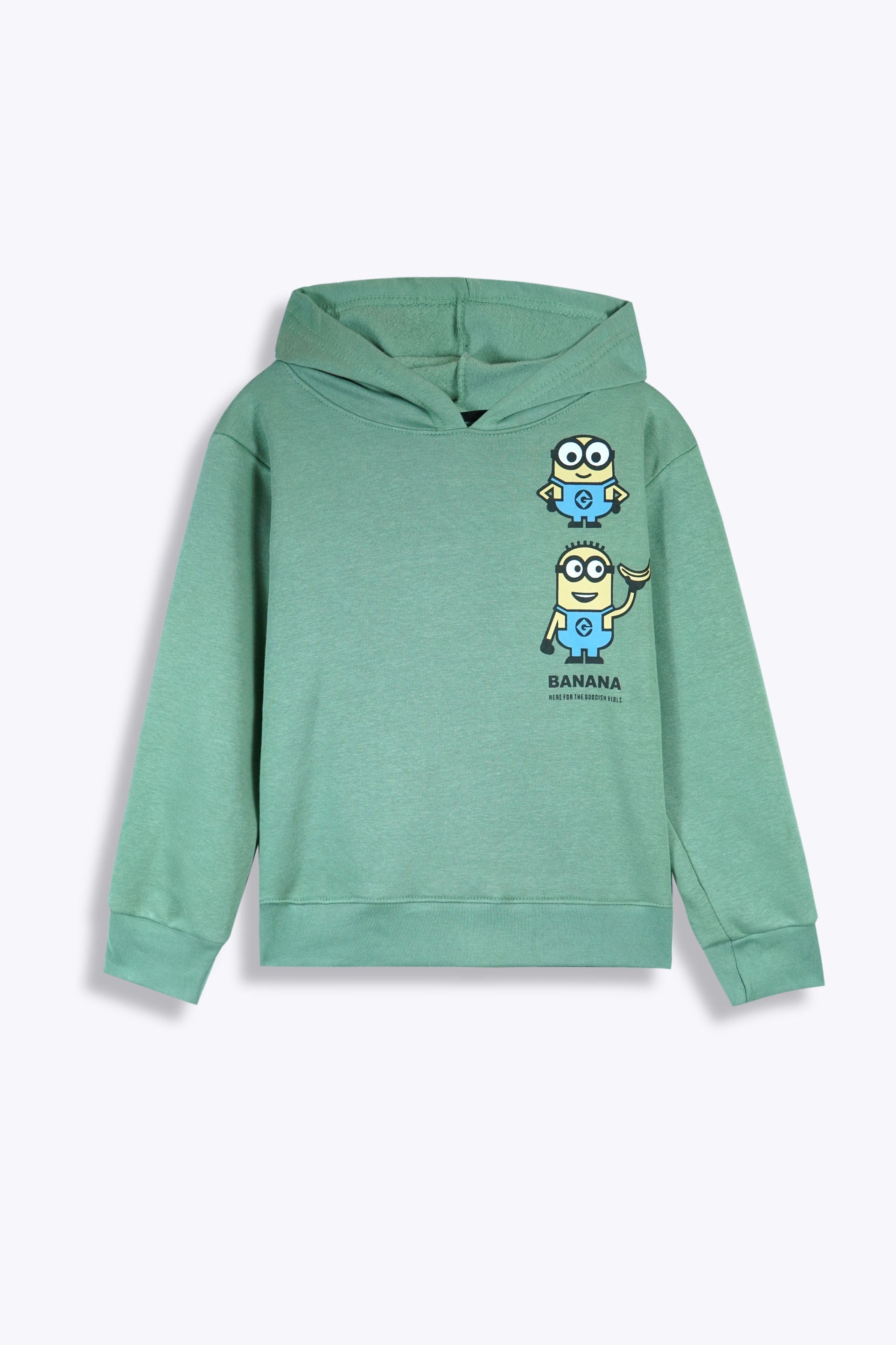 Kids Minions Hoodie & Jogger Set – 100% Cotton Fleece