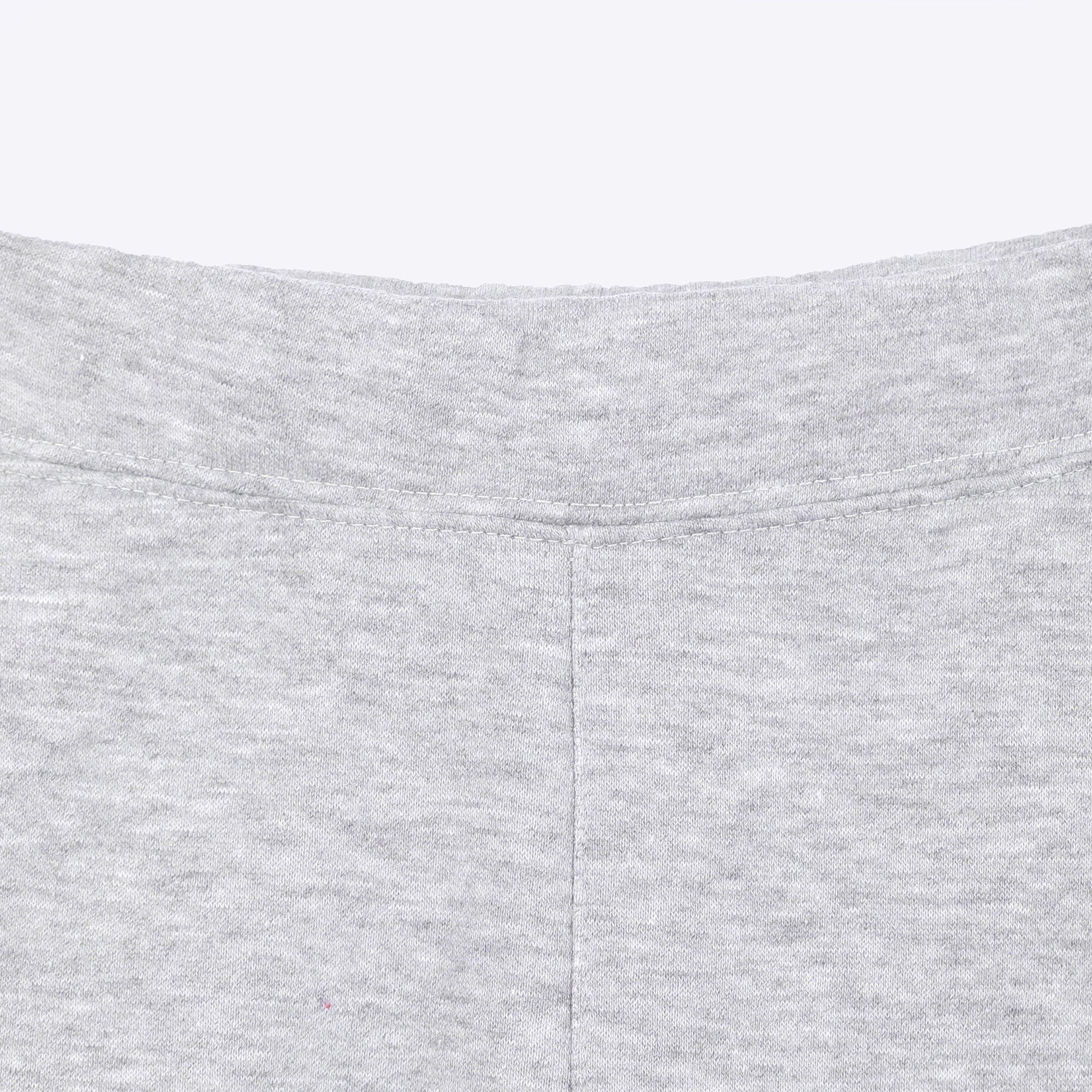 Kids Embroidered Gray Fleece Suit