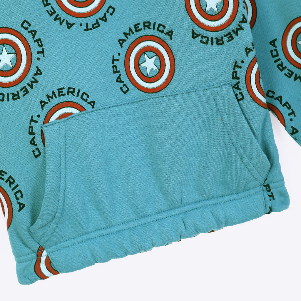 Kids Soft Cotton All-Over Printed Fleece Suit