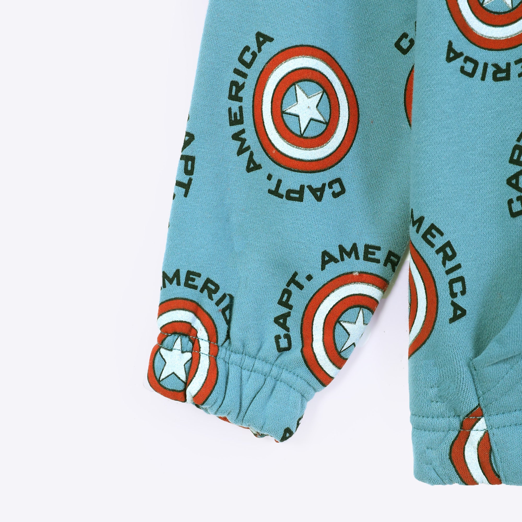 Kids Soft Cotton All-Over Printed Fleece Suit