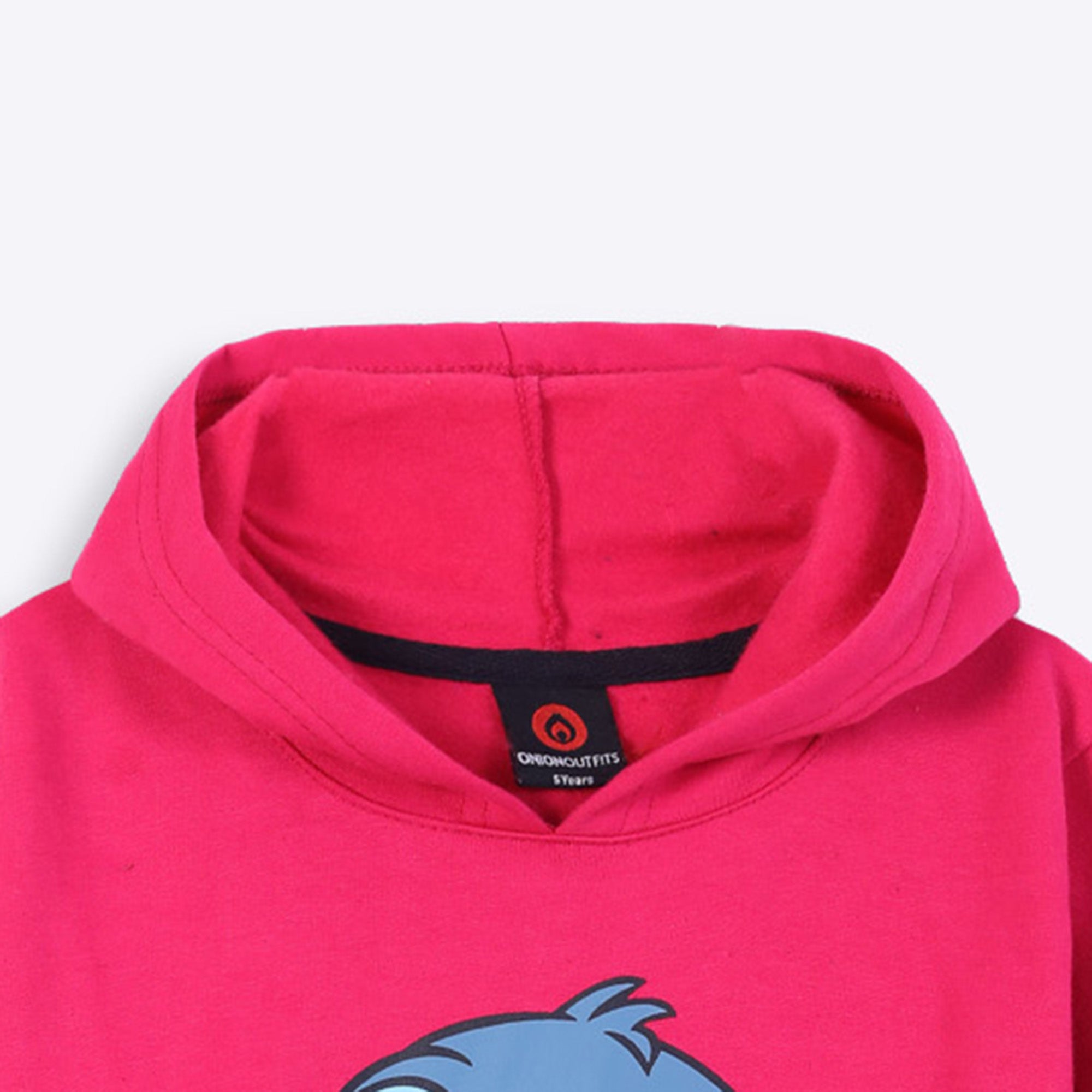 Stitch Printed Kids Fleece Suit | 100% Cotton Fleece Winter Outfit