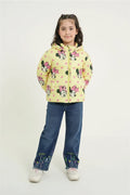 Minnie Mouse Kids Puffer Jacket | Girls Hooded Winter Coat | Warm & Lightweight Outerwear