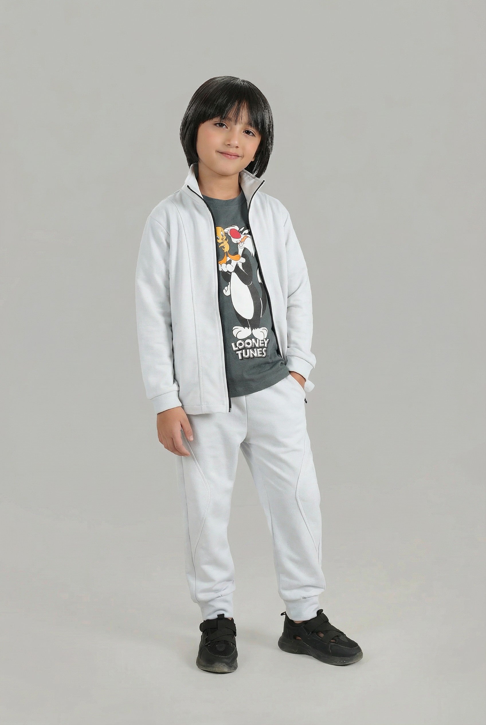 Kids’ Interlock Tracksuit: Ultimate Comfort & Style for Active Kids