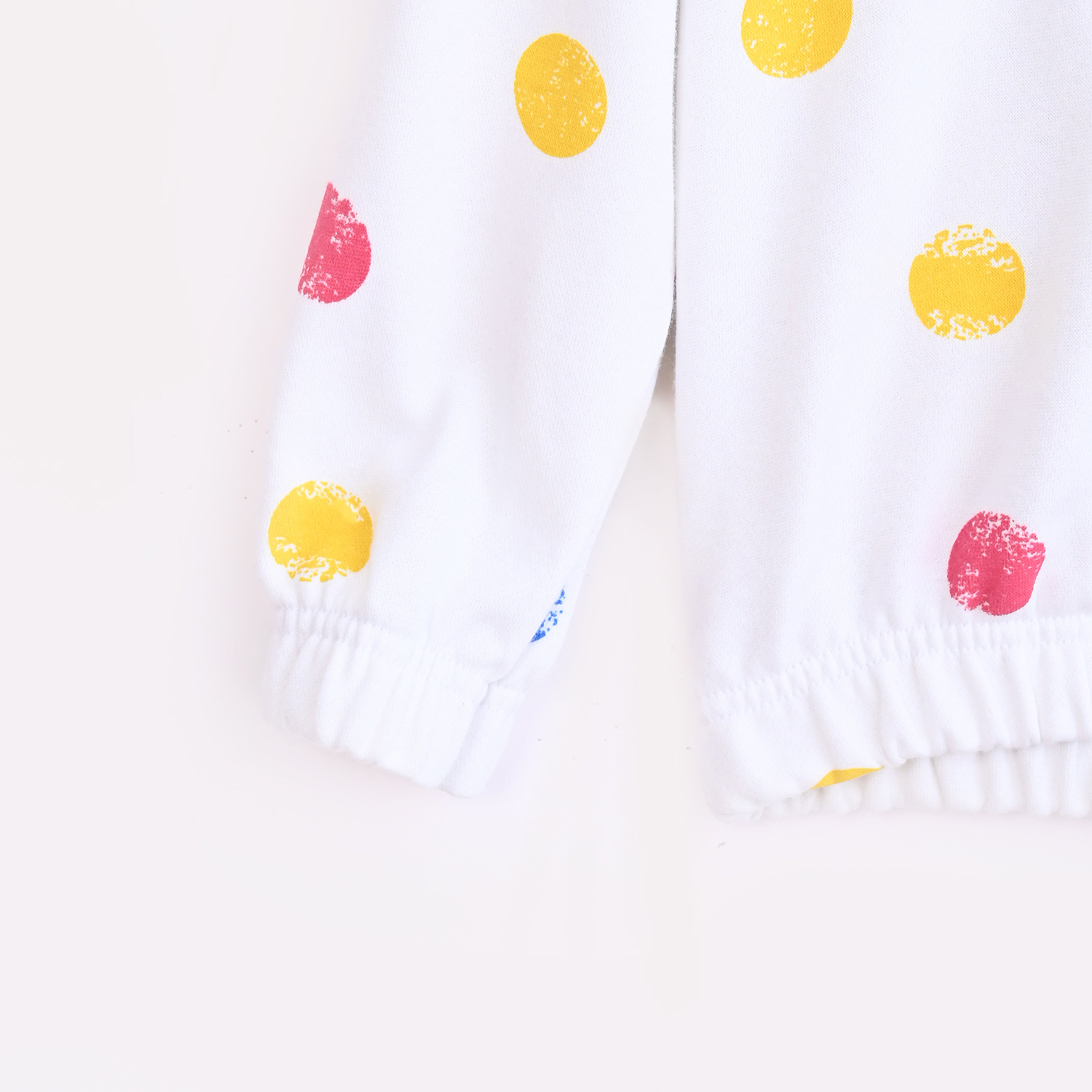 All-Over Printed Fleece Suit For Girls