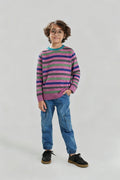 Jeep Multicolor Striped Cotton Sweater – 100% Cotton | Winter Collection