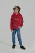 Kids "KING" Fur Hoodie – Ultra Soft Winter Wear