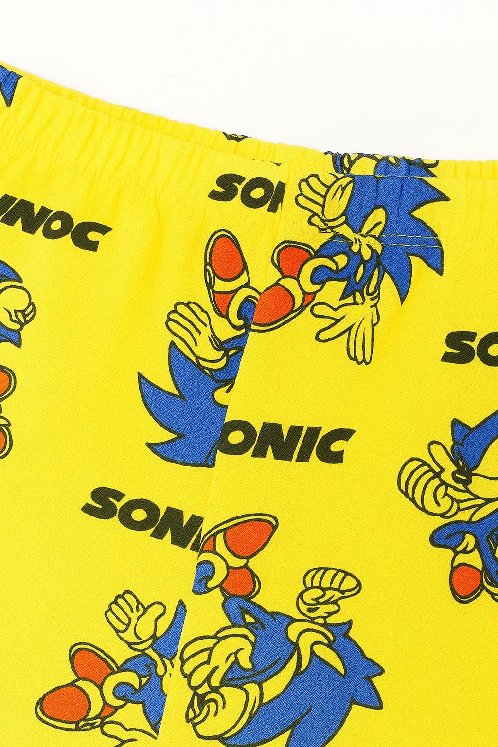 Sonic Printed Girls Soft Cotton Lycra Tight